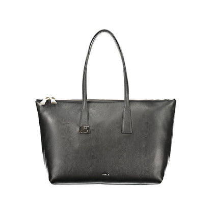 Black Leather Handbag