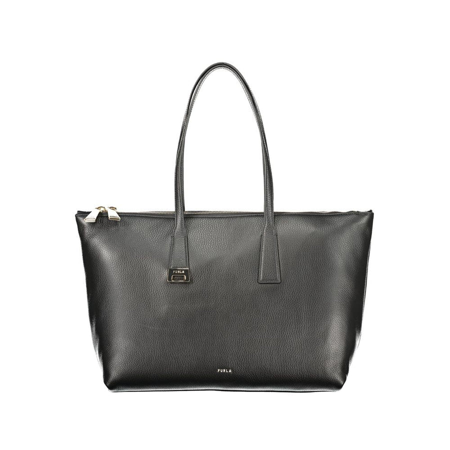Black Leather Handbag