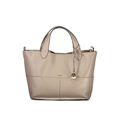 Gray Leather Women's Bag