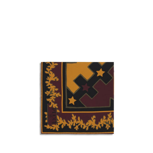Multicolor Silk Scarf