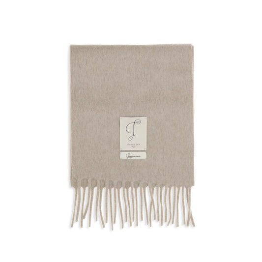 Beige Wool Oves Aries Scarf