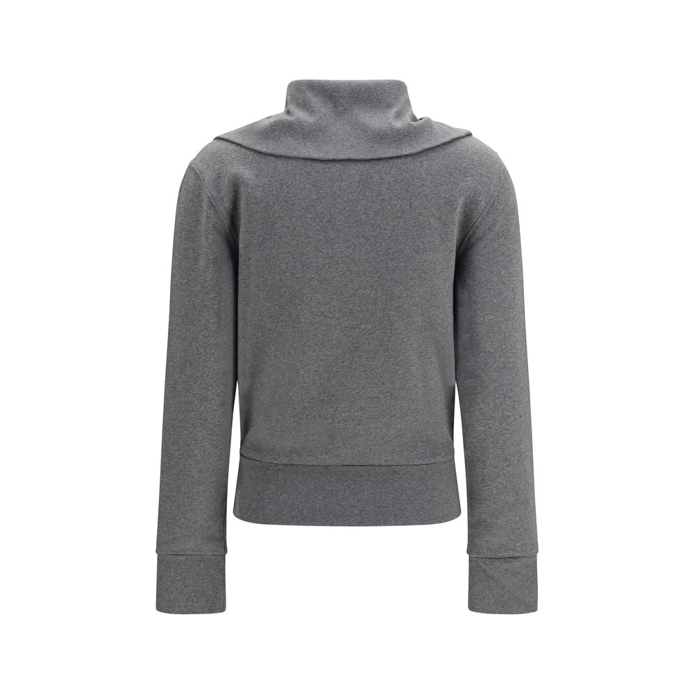 Gray Cotton Sweatshirt