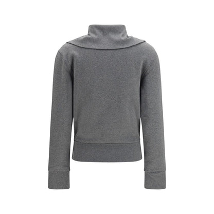Gray Cotton Sweatshirt