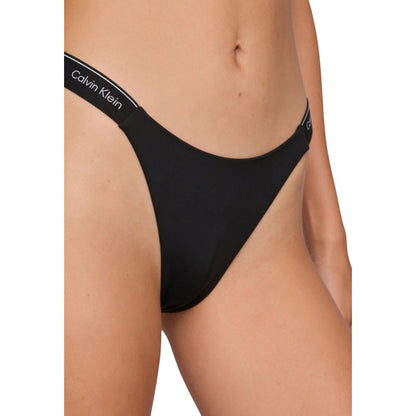Black Recycled Polyester Bikini