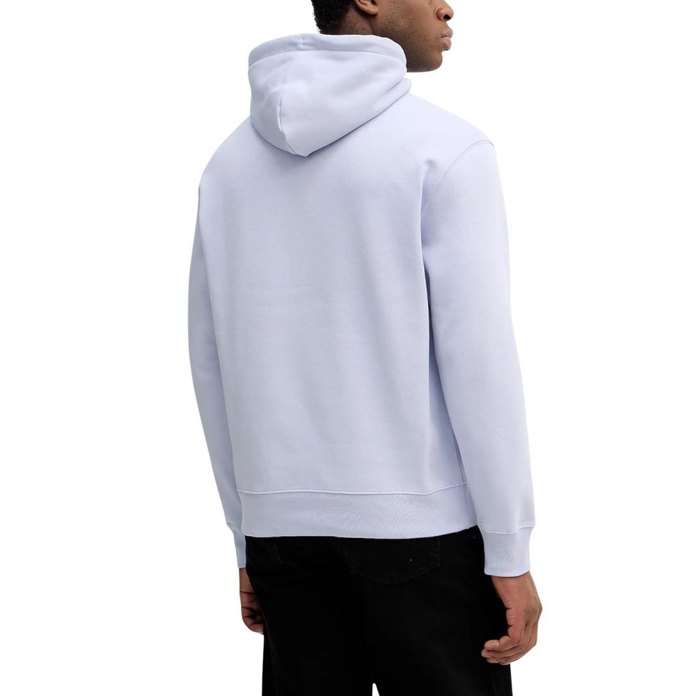 Purple Cotton Hoodie