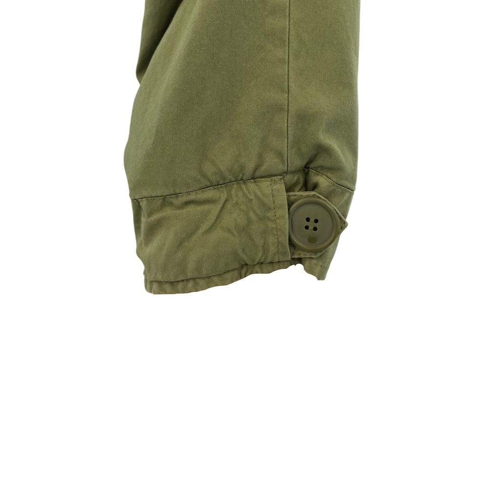 Green Cotton Women's Jacket