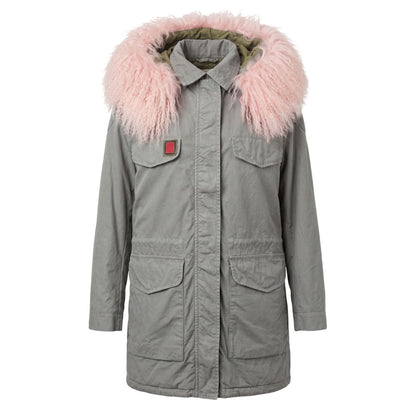Pink Cotton Women's Jacket