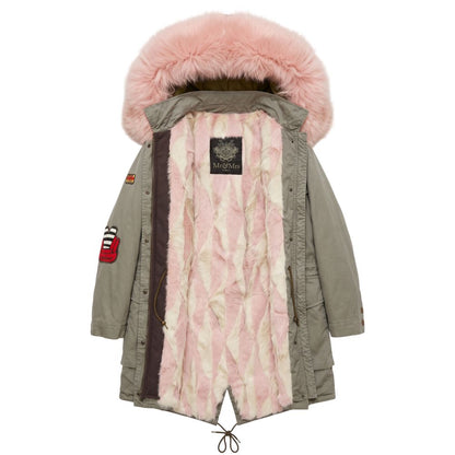 Pink Cotton Women's Jacket