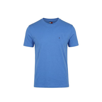 Blue Recycled Cotton T-Shirt