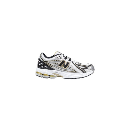 Silver Synthetic Athletic Sneakers