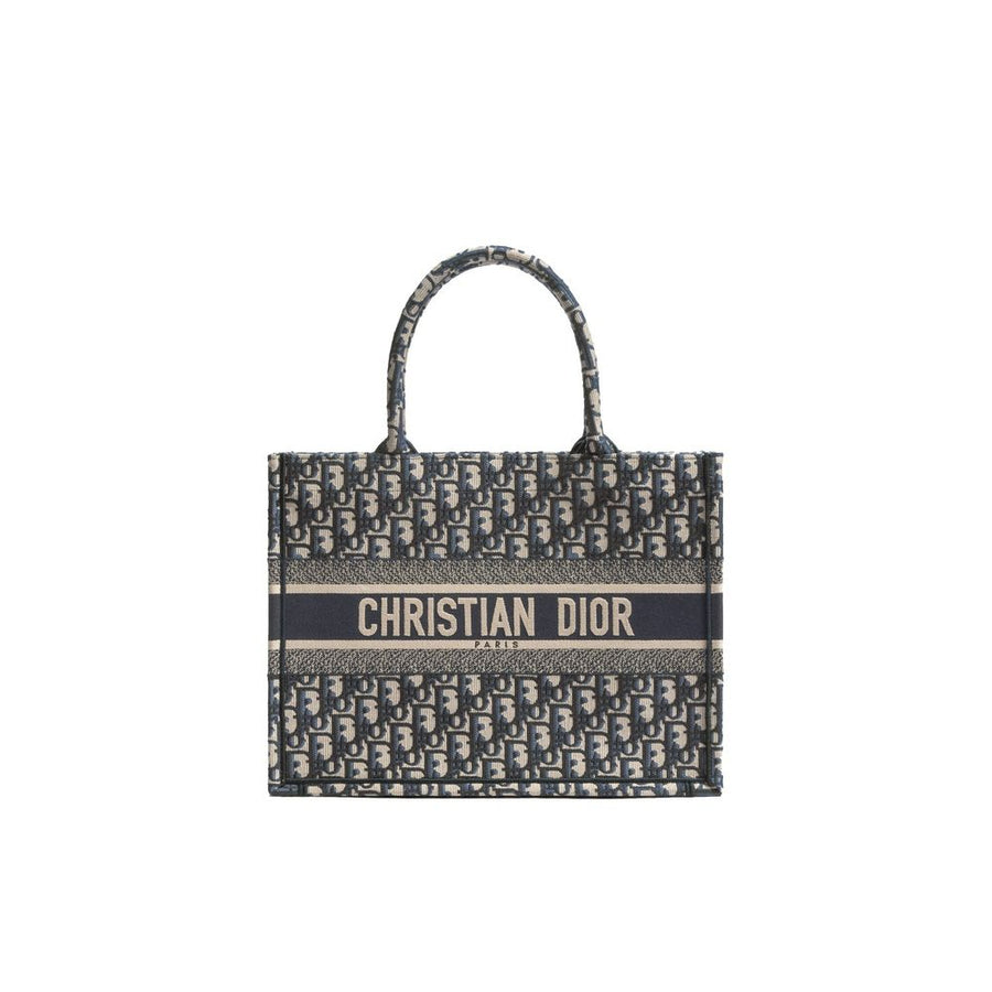 Blue Cotton Tote Bag
