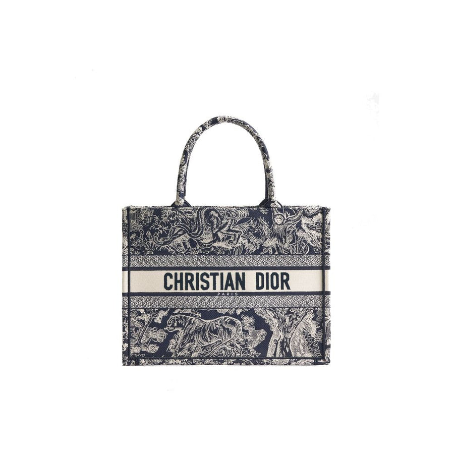 Blue Cotton Tote Bag