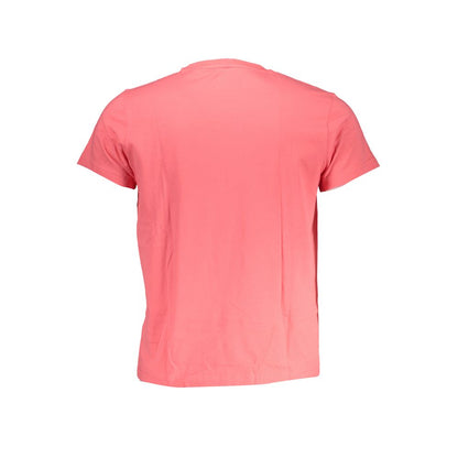 Pink Cotton Men's T-Shirt