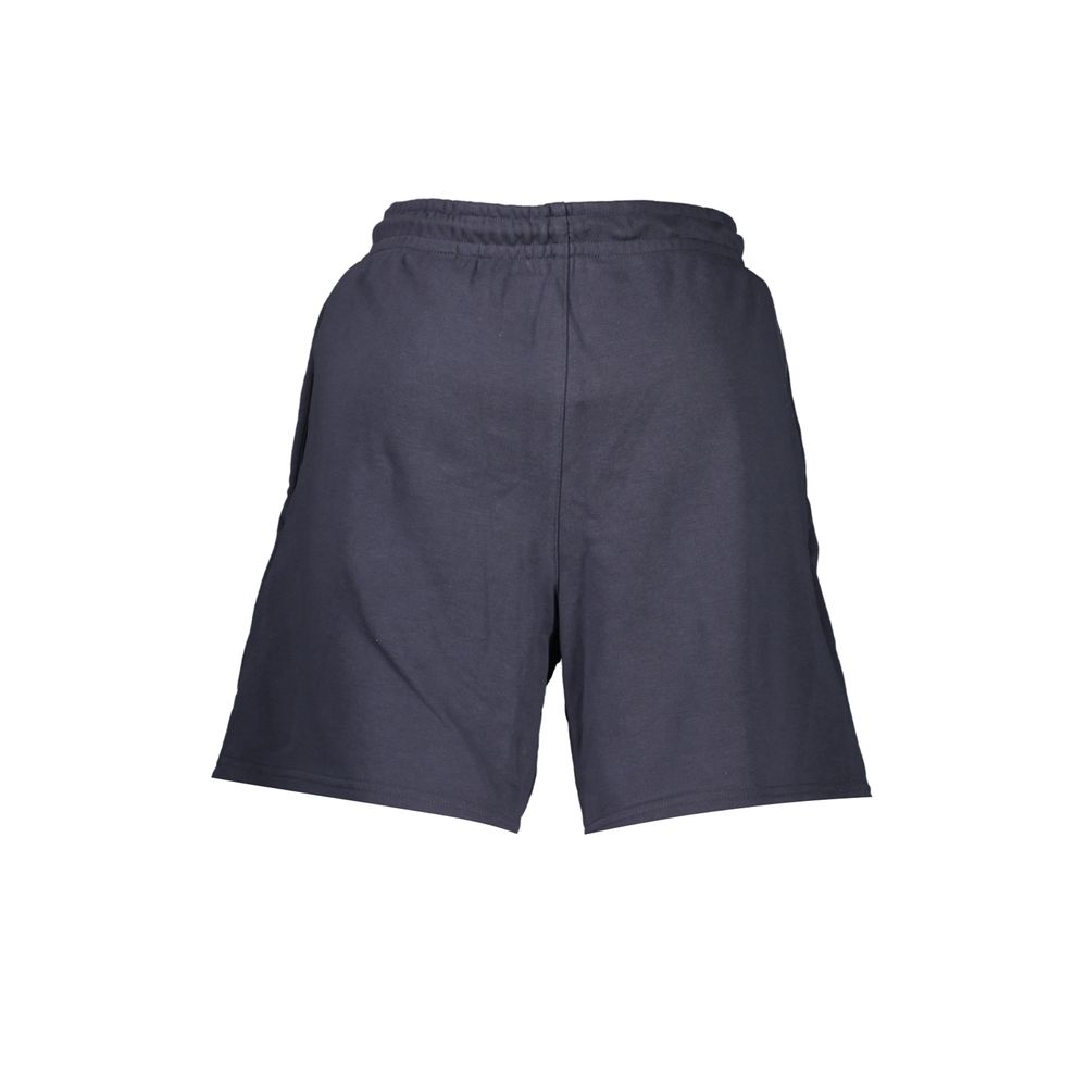 Blue Cotton Men's Jogger Pants