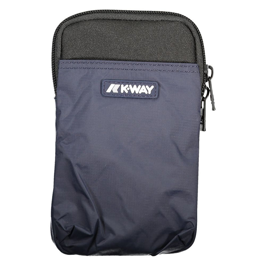 Blu Polyester Men Shoulder Bag