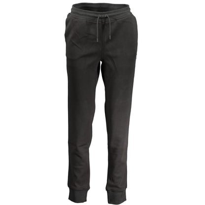 Black Cotton Women's Track Pant