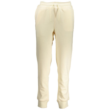 Beige Polyester Women's Sport Trouser