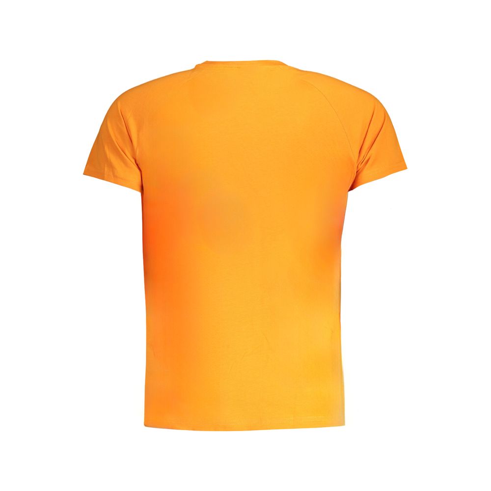 Arancione Cotton Men T-Shirt