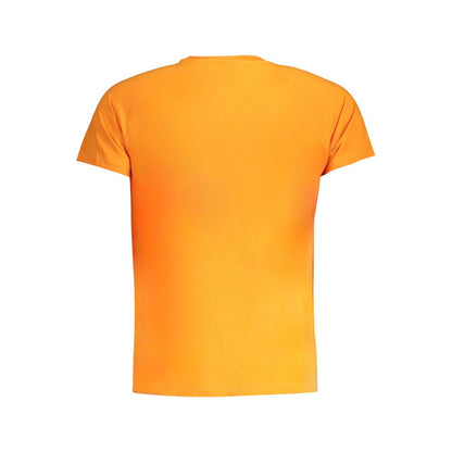 Arancione Cotton Men T-Shirt