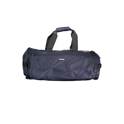 Blue Polyamide Men Travel Bag