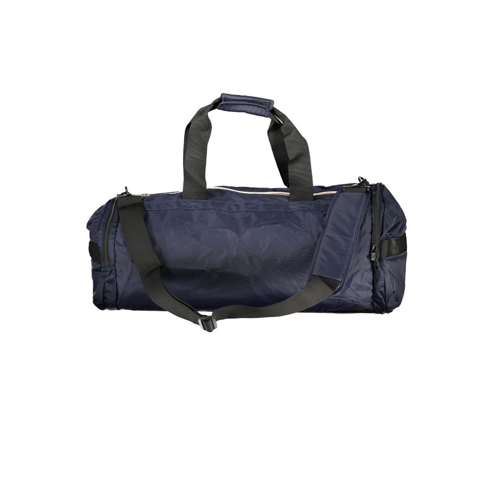 Blue Polyamide Men Travel Bag