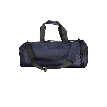Blue Polyamide Men Travel Bag