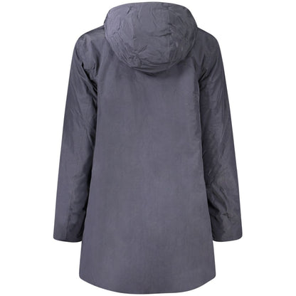 Blu Poliammide Women Jacket
