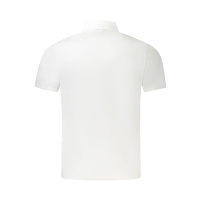 White Cotton Men's Polo Shirt