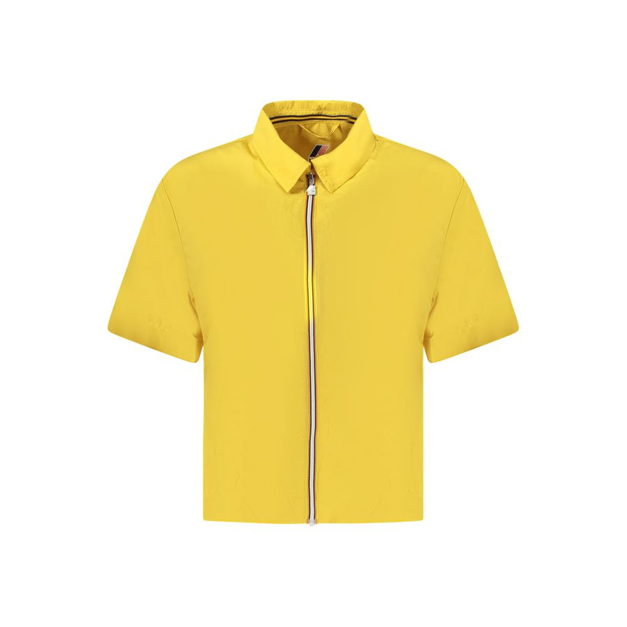 Yellow Polyamide Women Shirt