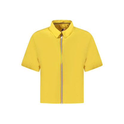 Yellow Polyamide Women Shirt