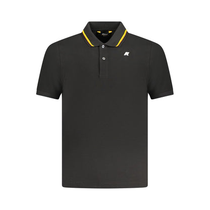 Black Cotton Male Polo Shirt