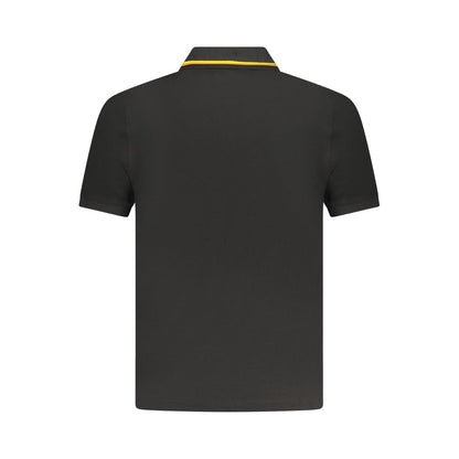 Black Cotton Male Polo Shirt