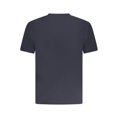 Blu Cotton Men T-Shirt