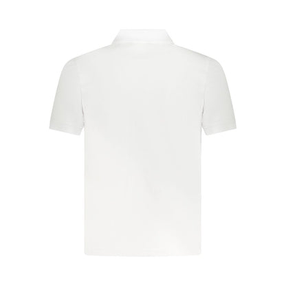 White Cotton Men's Polo Shirt