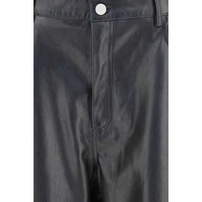 Black Leather Pants