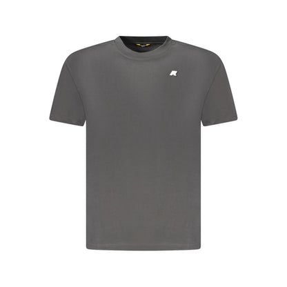 Black Cotton Mens T-Shirt
