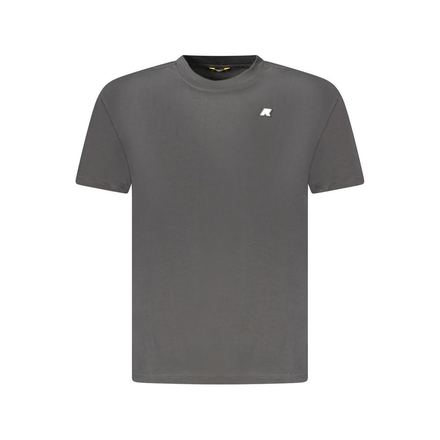 Black Cotton Mens T-Shirt