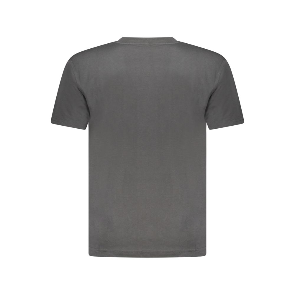 Black Cotton Mens T-Shirt