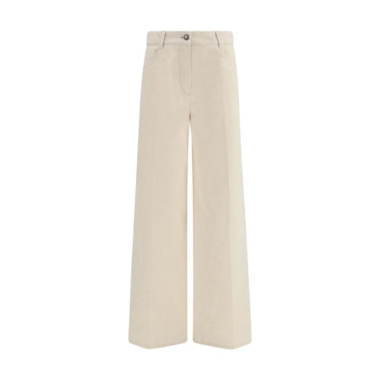 White Cotton Jeans Denim