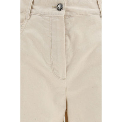 White Cotton Jeans Denim