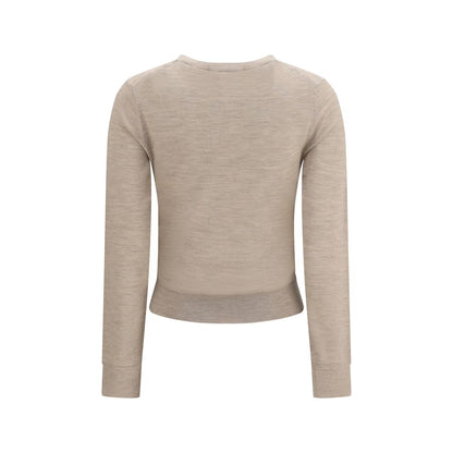 Beige Wool Oves Aries Sweatshirt