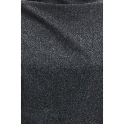 Gray Wool Oves Aries Blouse