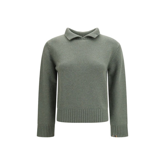 Bicolor Cashmere Sweatshirt