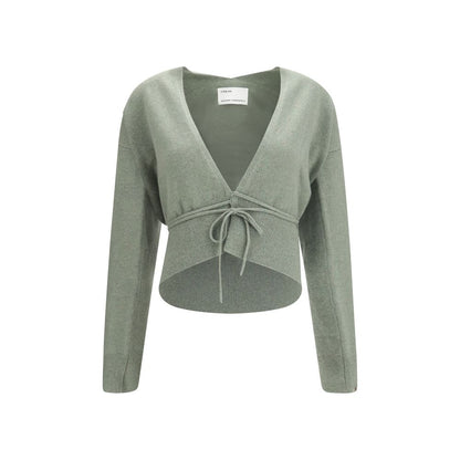 Bicolor Cashmere Cardigan