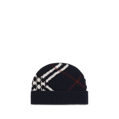 Blue Cashmere Beanie