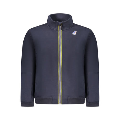 Blue Cotton Men Sweater