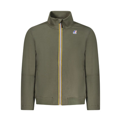 Green Cotton Men Sweater
