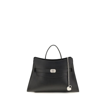 Black Calf Leather Bos Taurus Shoulder Bag
