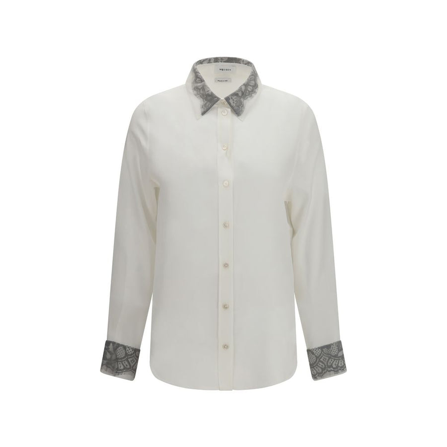 White Silk Dress Shirt