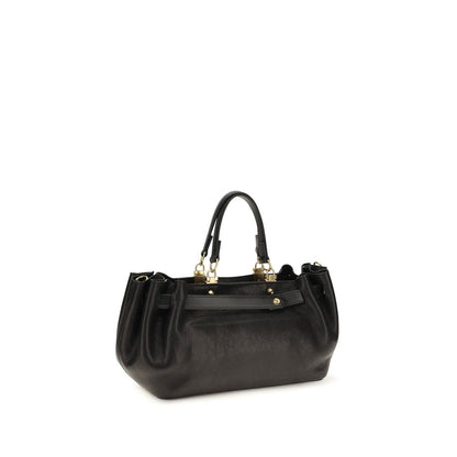 Black Calf Leather Bos Taurus Shoulder Bag